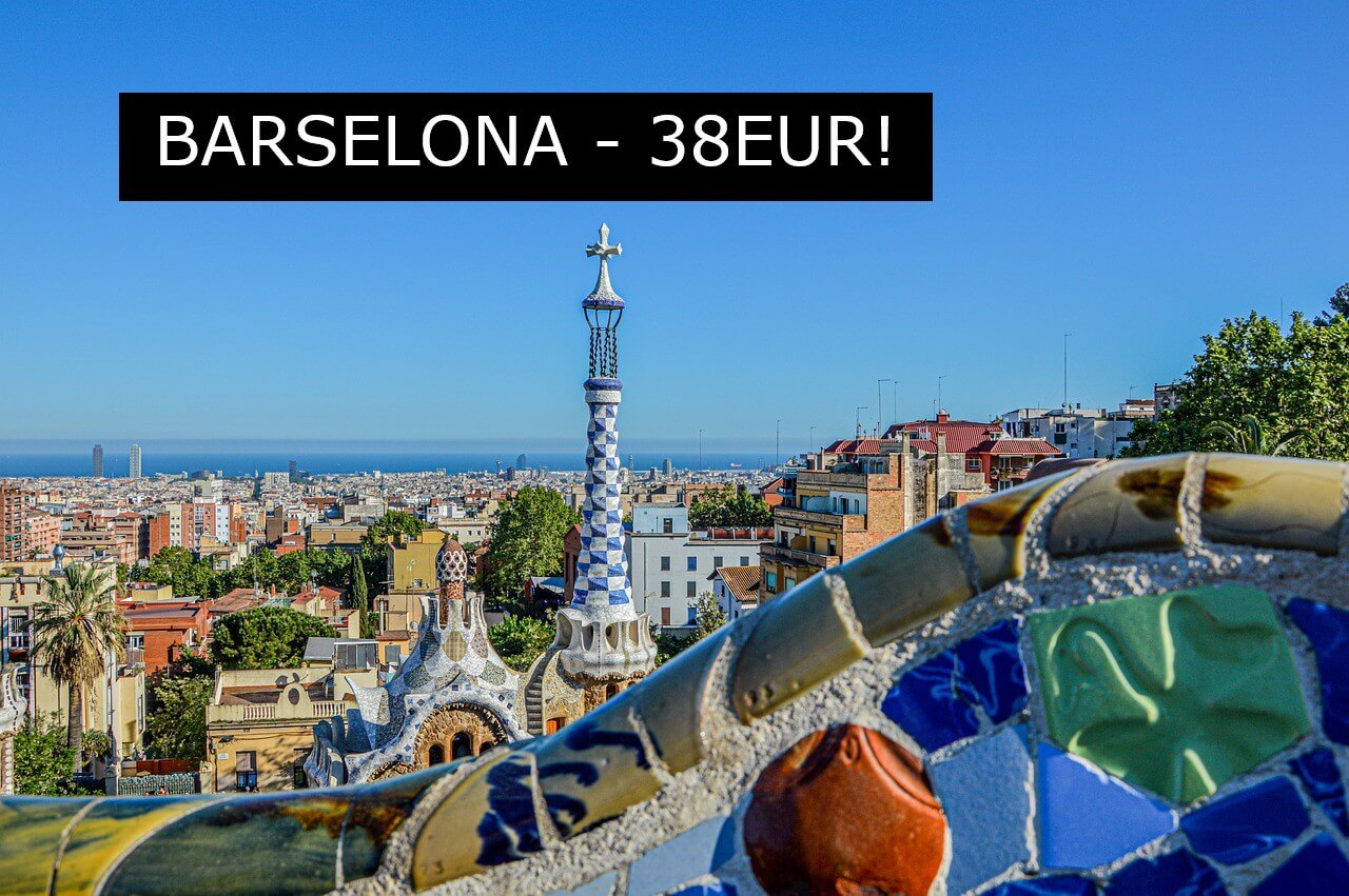 Skrendam pigiai į Ispaniją? Pigūs skrydžiai į Barseloną iš Rygos nuo 38Eur į abi puses!