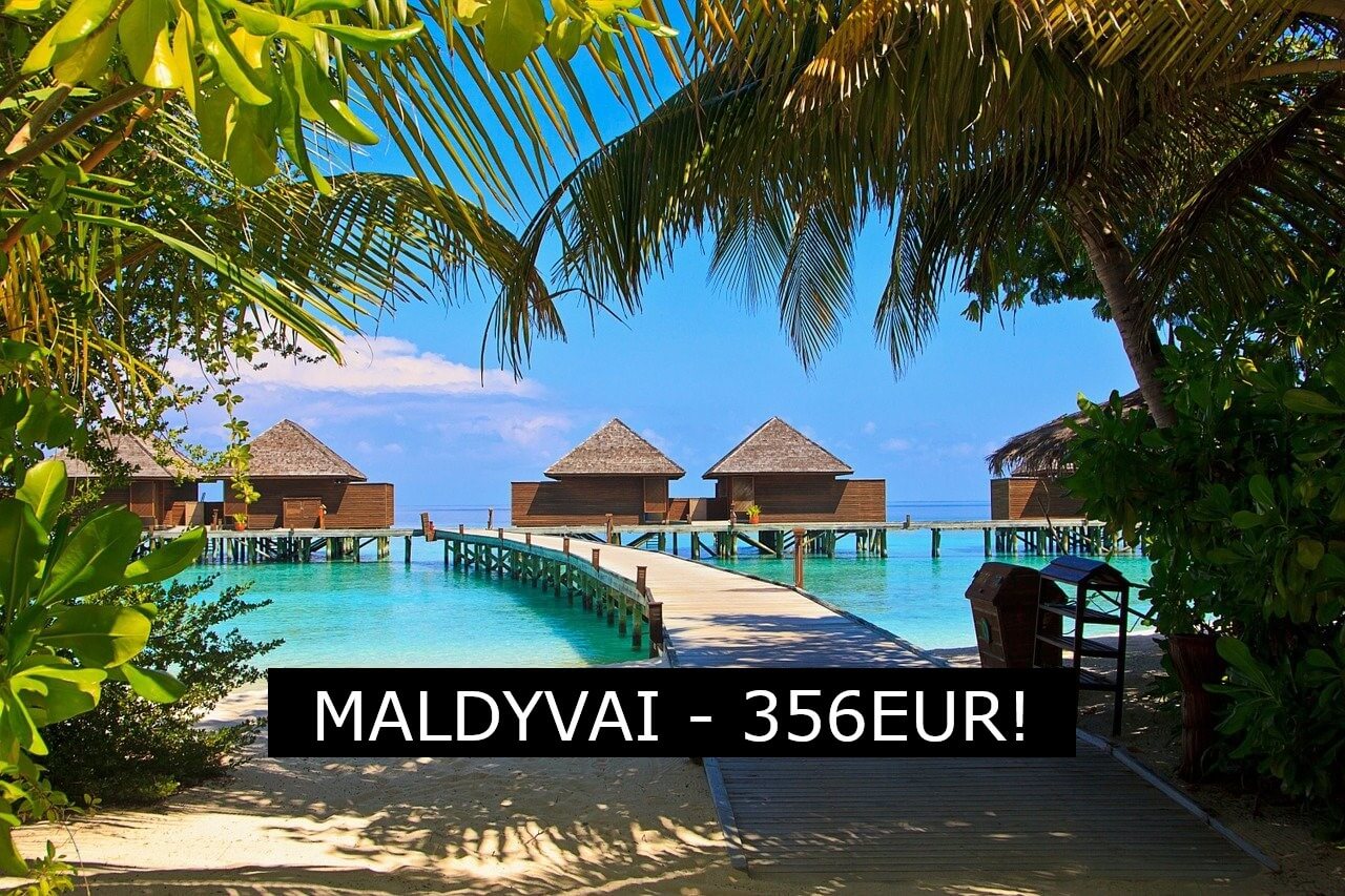 Skrendam pigiai į Maldyvus? Pigūs skrydžiai į Malę iš Varšuvos nuo 356 Eur į abi puses!