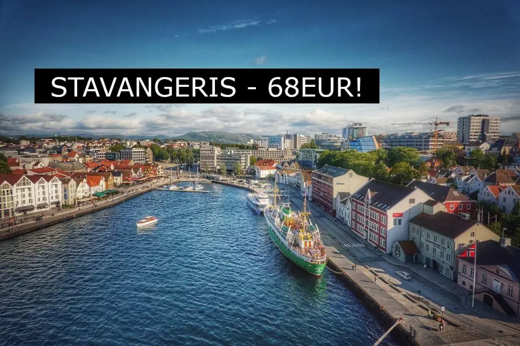 Skrendam pigiai į Norvegiją? Pigūs tiesioginiai skrydžiai į Stavangerį iš Rygos nuo 68Eur į abi puses!