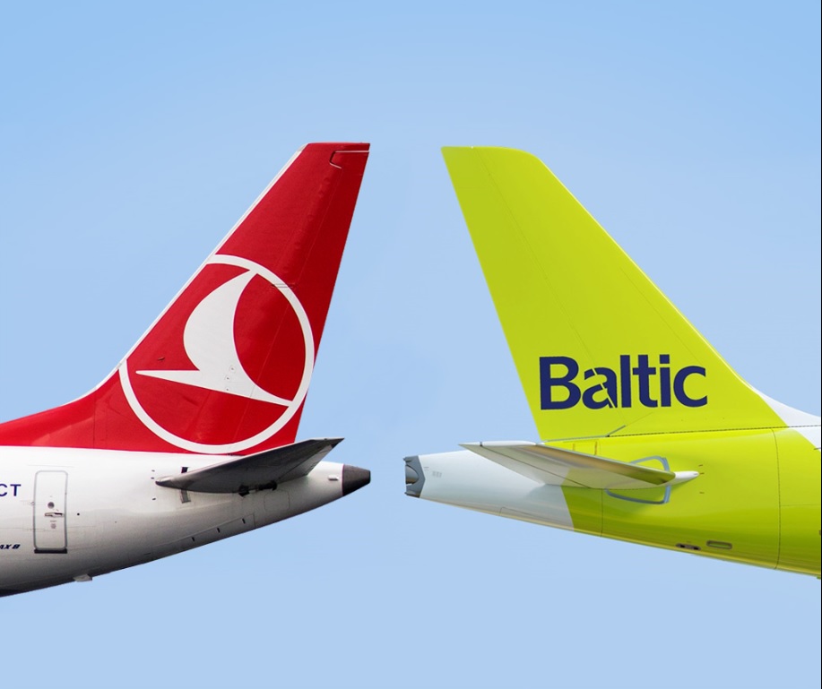 airBaltic ir Turkish Airlines pasirašė bendro skrydžių kodo sutartį